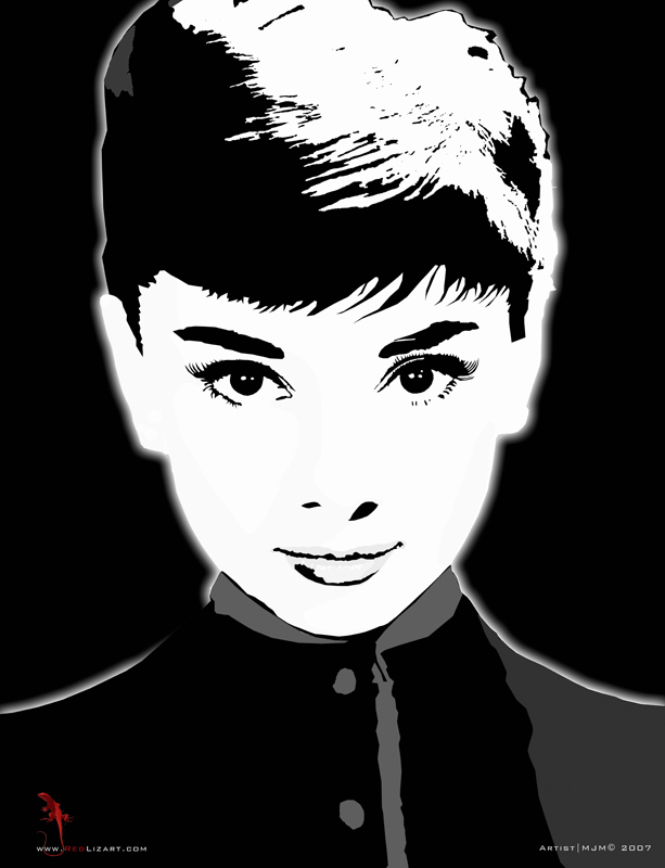 Audrey Hepburn 1 von Matthias Müller