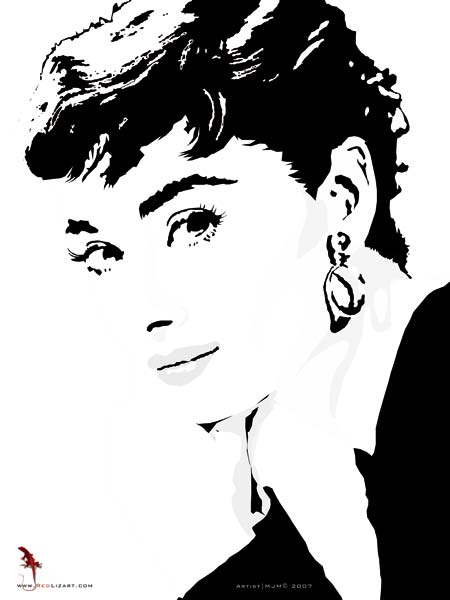 Audrey Hepburn 3 von Matthias Müller