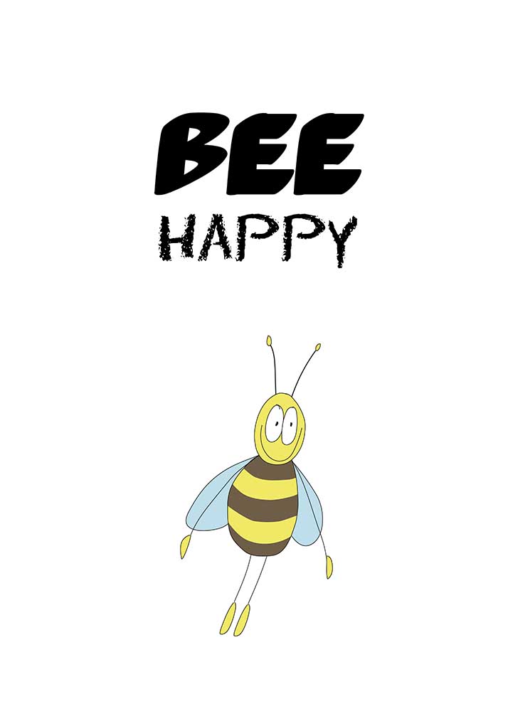 Bee happy 1 von Musterreich