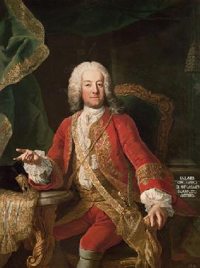 Count Carl Anton von Harrach, Master Falconer and Lord Lieutenant of Austria