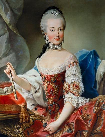 Archduchess Maria Amalia Habsburg-Lothringen, (1746-1804) eighth child of Empress Maria Theresa of A