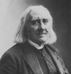 Porträt von Komponist Franz Liszt (1811-1886) 1886