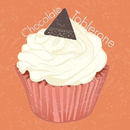 Chocoate Toblerone Cup Cake 2019