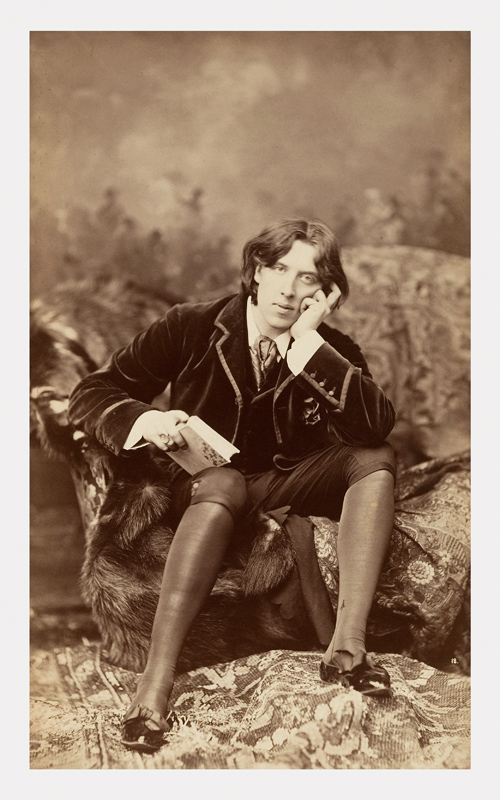 Portrait of Oscar Wilde (1854-1900) von Napoleon Sarony