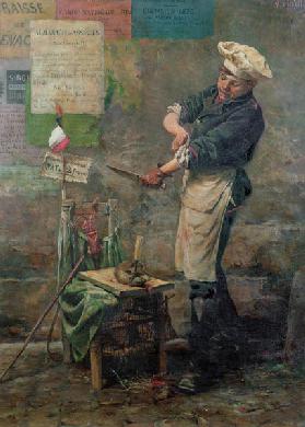 Rat Seller during the Siege of Paris 1870