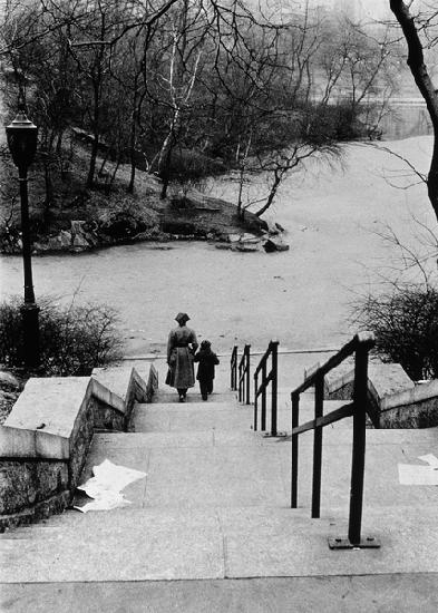 Central Park in Winter 1964