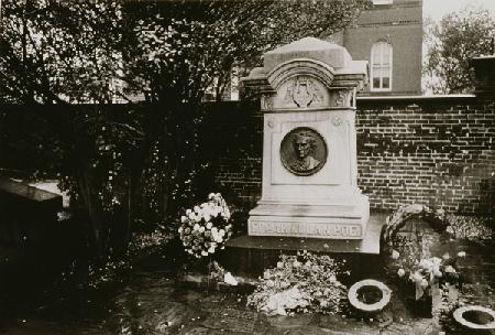 Edgar Allan Poes (1809-49) Grave, Baltimore, Untitled 28 1964