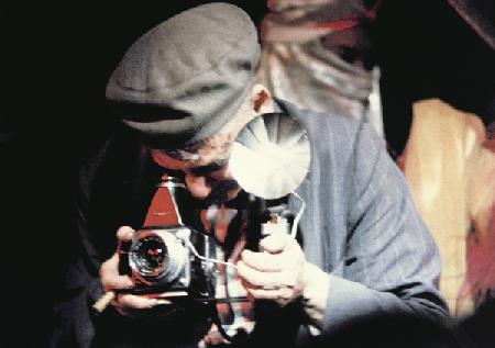 Weegee (Arthur H. Fellig) (1899-1968) in Action