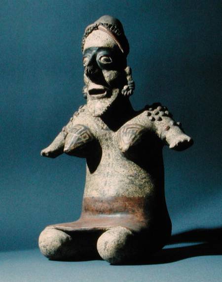 Female Statuette from , Mexico von Nayarit