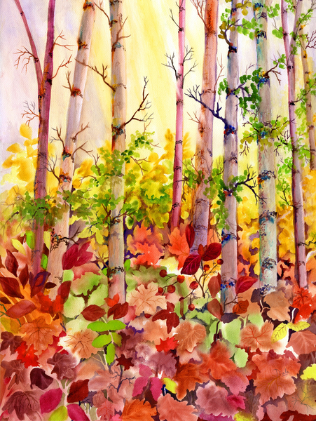 Autumn Woods von Neela Pushparaj