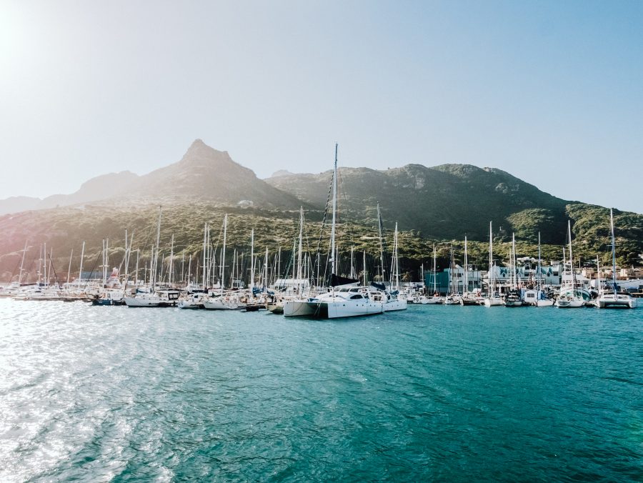 Yachthafen in Hout Bay, Kapstadt von Laura Nenz