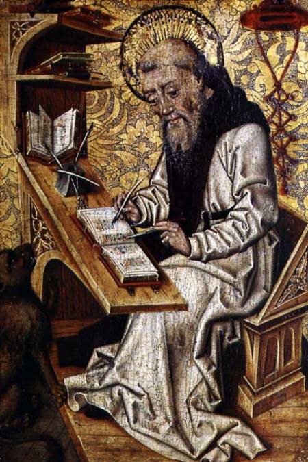 St. Jerome Translating the Bible von Netherlandish School