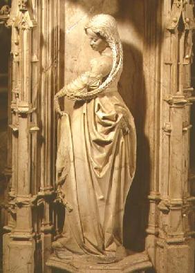 Wise virgin statuette from the tomb of Philibert the Fair (1480-1504) Duke of Savoy post 1504
