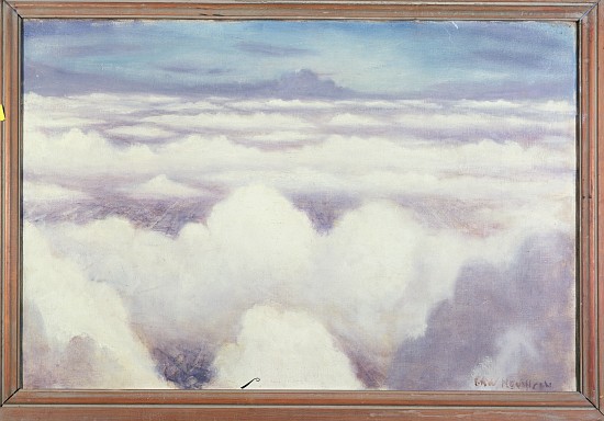 Aerial View, Probably over Flanders von Christopher R.W. Nevinson