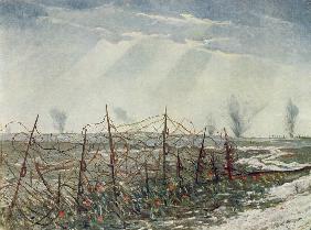 From a Front Line Trench, from British Artists at the Front, Continuation of The Western Front 1918