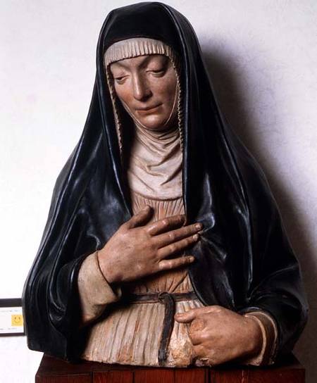 Bust of a Nun von Niccolo  dell'Arca