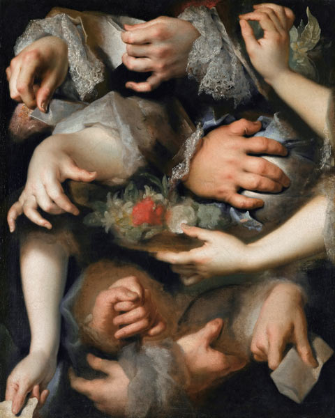 Händestudie von Nicolas de Largillière