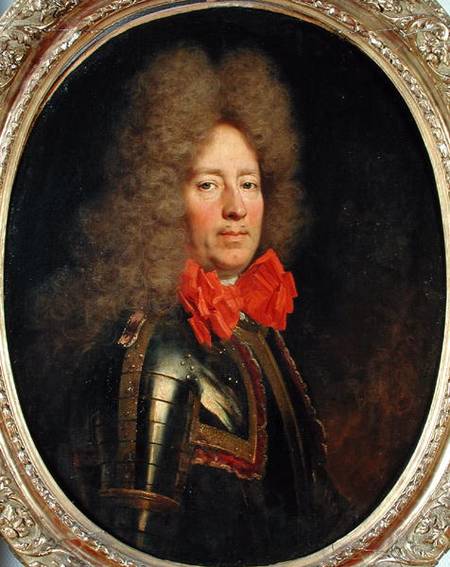 Pierre de Montesquiou (1645-1725) Count of Artagnan, Governor of Arras von Nicolas de Largilliere