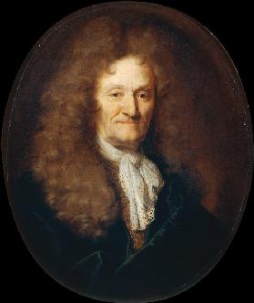 Porträt von Jean de La Fontaine (1621-1695)