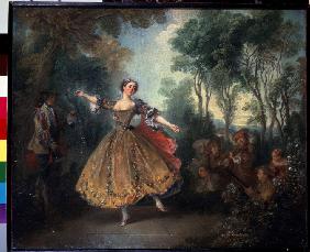 Die Tänzerin Camargo 1730