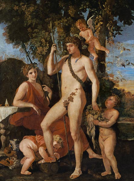 Bacchus / Dionysus von Nicolas Poussin
