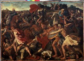 Die Schlacht der Israeliten mit den Amalekitern