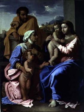 The Holy Family with St. Elizabeth and John the Baptist 1655
