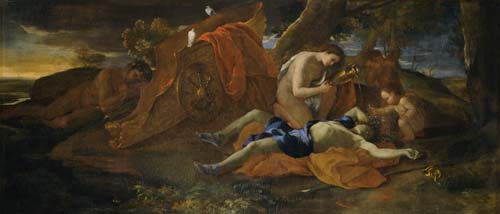 Venus Weeping over Adonis von Nicolas Poussin