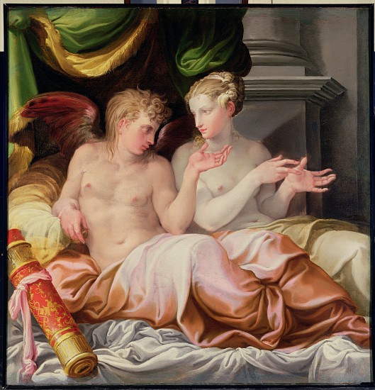 Eros and Psyche, 16th century von Nicolo dell' Abate