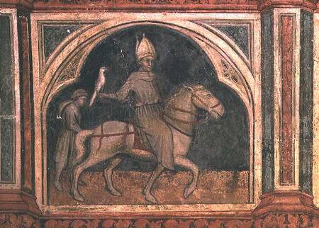 The Bishop with a Falcon, after Giotto von Nicolo & Stefano da Ferrara Miretto