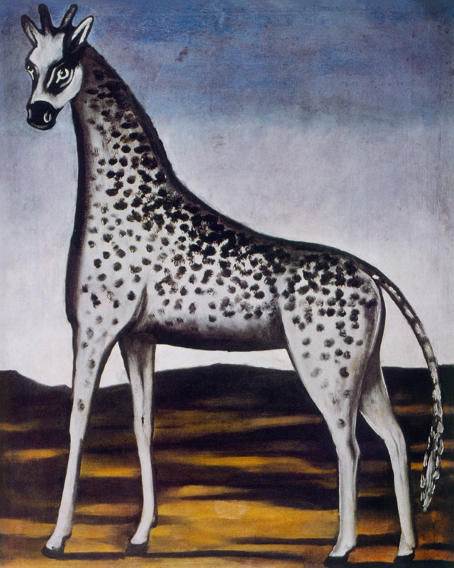 Giraffe von Niko Pirosmani