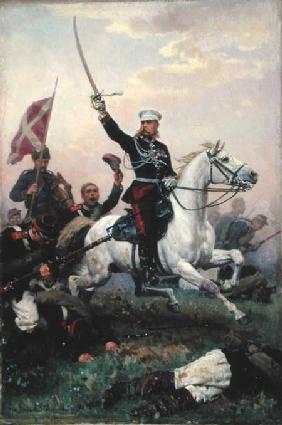 General M.D. Skobelev (1843-82) in the Russian-Turkish War 1883