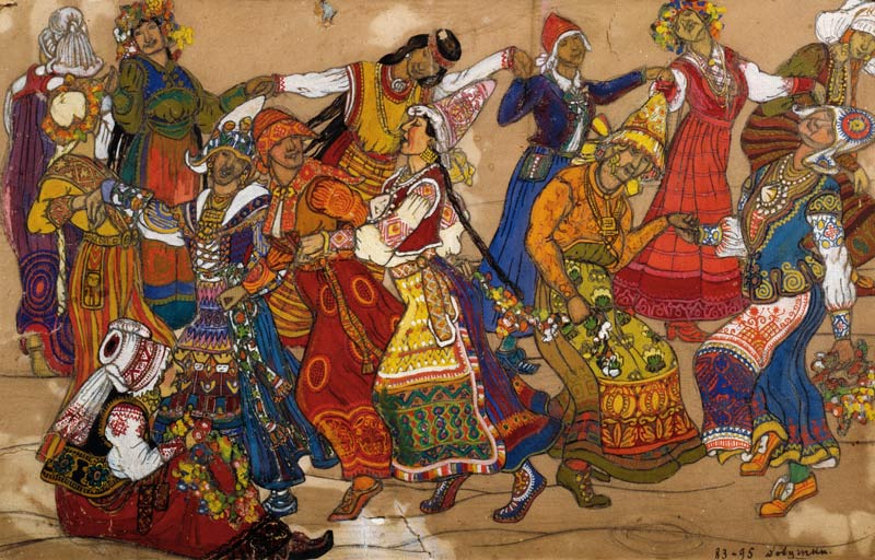 Szene aus Peer Gynt von Nikolai Konstantinow Roerich