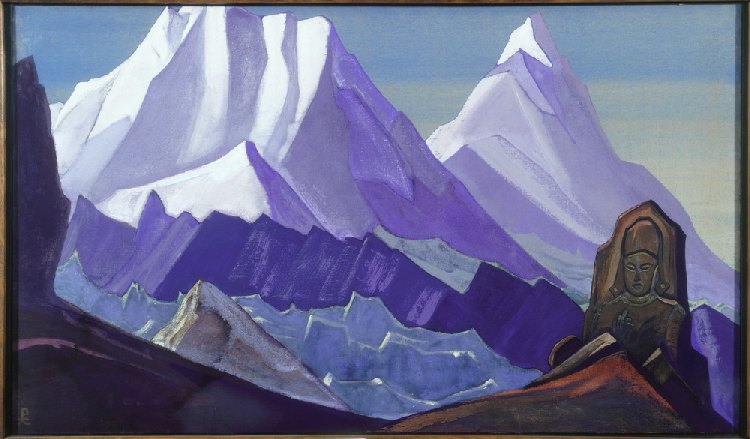 Der Himalaya von Nikolai Konstantinow Roerich