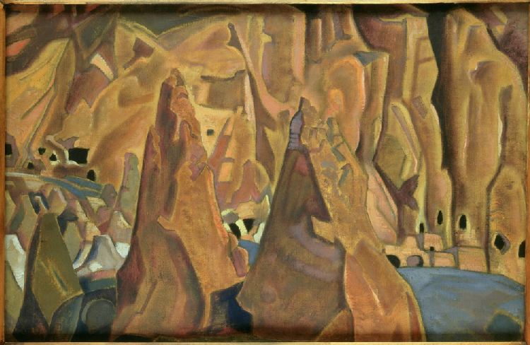 Die Carlsbad Caverns, New Mexico von Nikolai Konstantinow Roerich