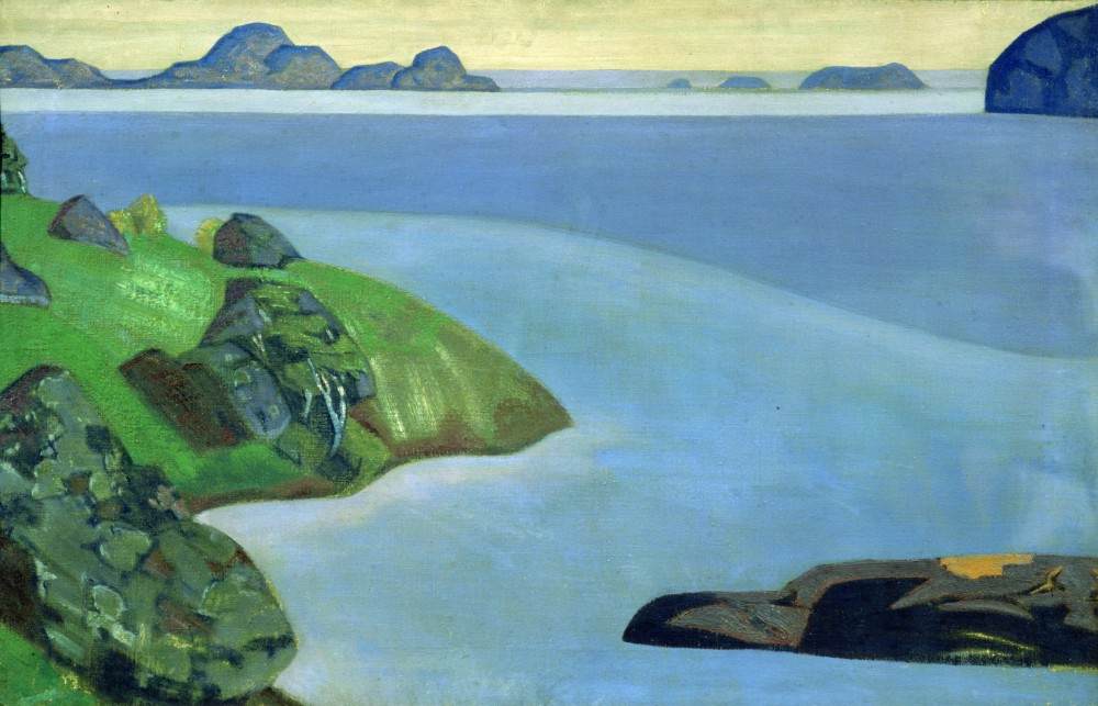 Felsige Küstenlandschaft von Nikolai Konstantinow Roerich