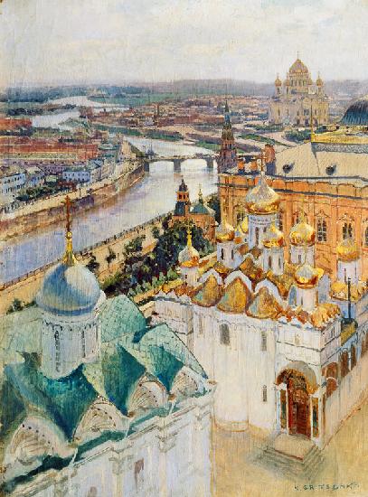 View of Moscow from the Bell Tower of Ivan the Great 1896