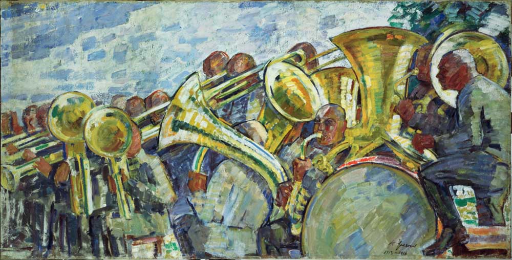 Ein Blasorchester von Nikolai Pavlovich Ulyanov