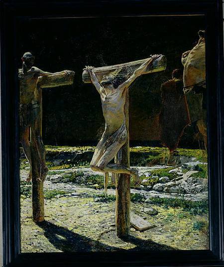 The Crucifixion, or Golgotha von Nikolai Nikolajewitsch Ge