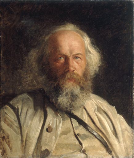 M.A.Bakunin von Nikolai Nikolajewitsch Ge