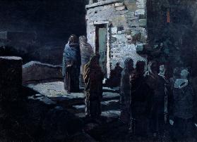 Christus nach dem letzten Abendmahl in Gethsemane 1888