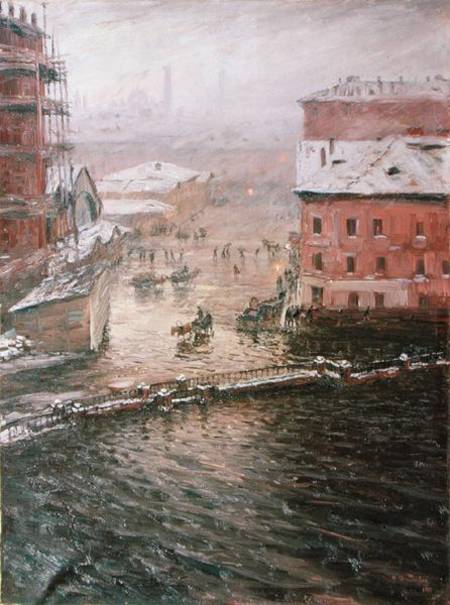 Flood in St. Petersburg von Nikolay Nikanorovich Dubovskoy