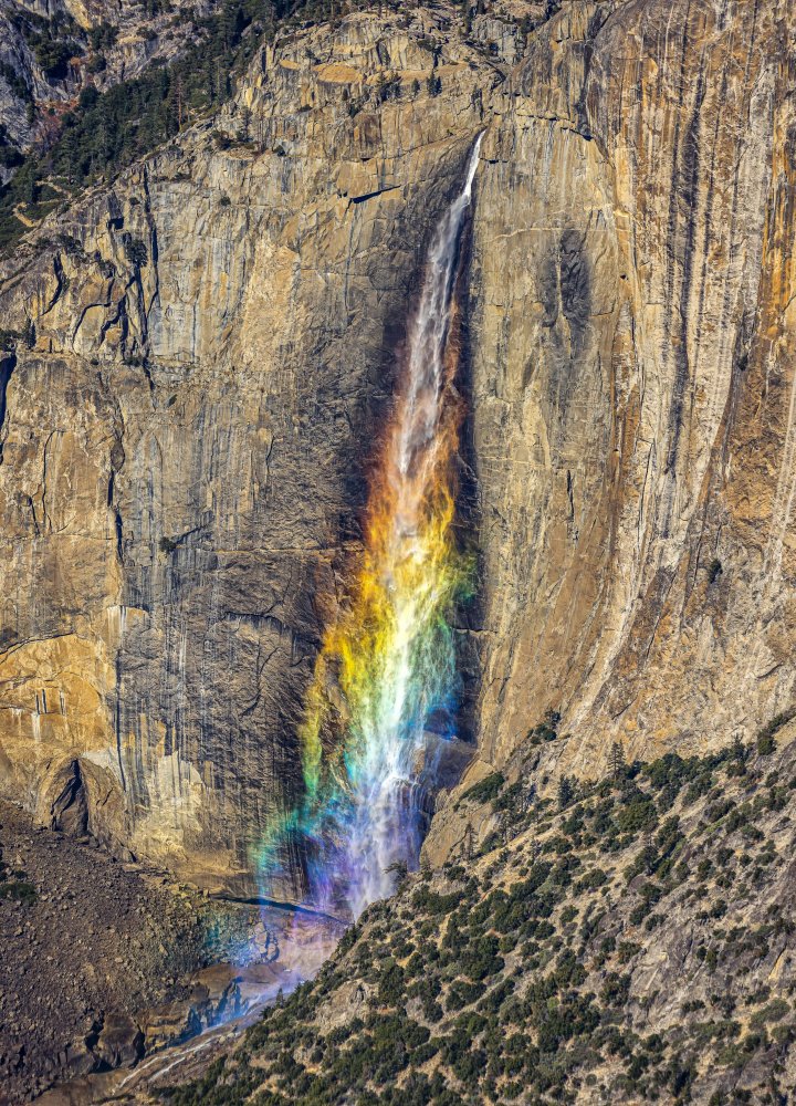 Bunte Upper Yosemite Falls von Ning Lin