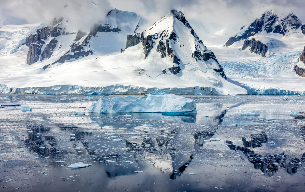Eis Eisberg-Gletscher (Antarktis) von Ning Lin