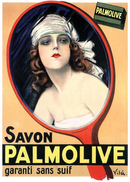 Advertisement for Palmolive soap by Emilio Vila von 