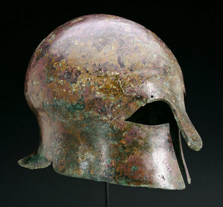 A Greek Bronze Corinthian Helmet von 