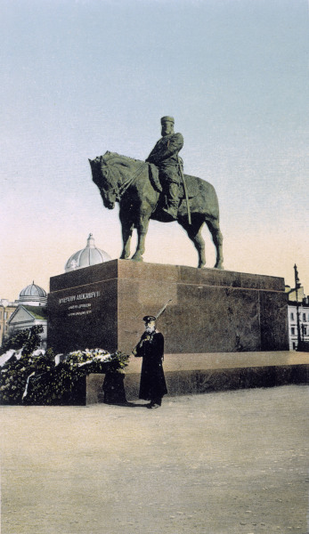 Alexander III.-Denkmal St.Petersburg von 