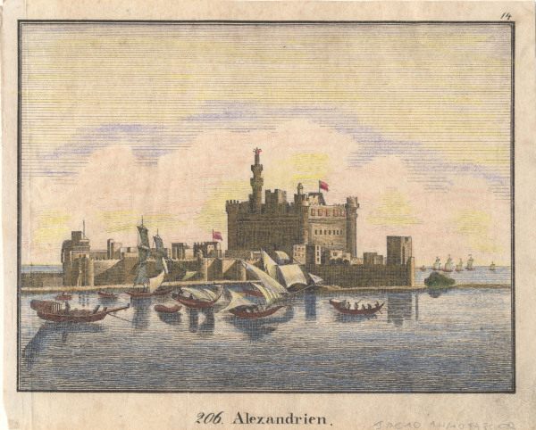 Alexandria,Blick auf Binnenhafen