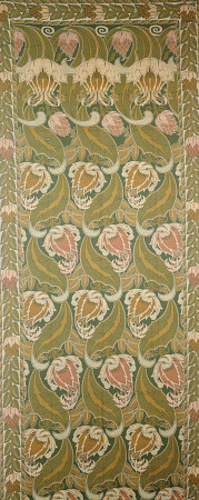 An Arts And Crafts Curtain Design Attributed To Silver Studios von 