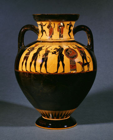 An Attic Black-Figure Neck Amphora von 